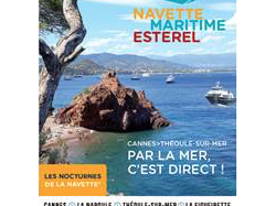 Navette Maritime Esterel entre Cannes et Théoule-sur-Mer : embarquement dès demain !