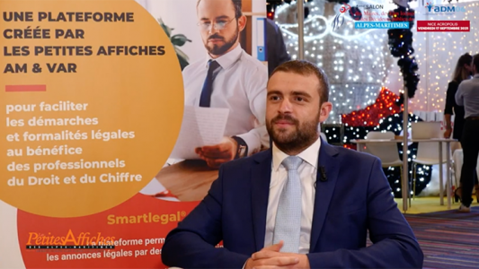 Salon des maires des A-M 2021 : interview de Sébastien OLHARAN, maire de Breil-sur-Roya