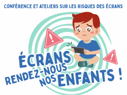 Risque des écrans pour les enfants : une conférence à Nice le 10 juin