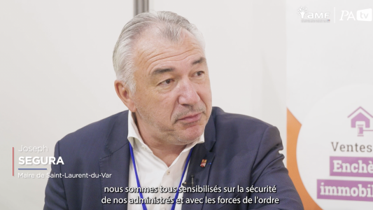 [Salon des Maires 06] Échange avec Joseph Segura maire de Saint-Laurent-du-Var