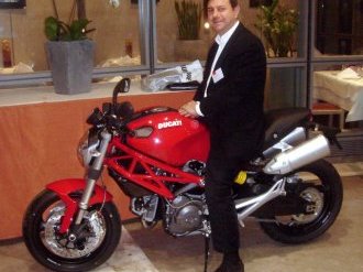 Un entrepreneur niçois dans le top 3 des ventes en France avec la marque Ducati 