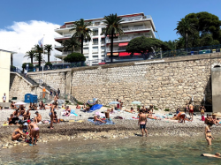 Plage des Bains Militaires à Nice : dernière phase de travaux avant l'été