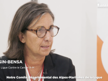 [Salon des Maires 06] Échange avec Laurence Cressin-Bensa, présidente de la Ligue contre le cancer des Alpes-Maritimes 