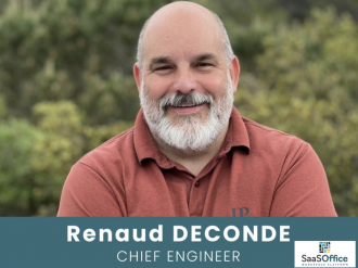 Renaud Deconde rejoint SAAS OFFICE en tant que Chief Engineer