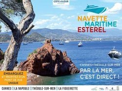 Lancement de la Navette Maritime entre Cannes et The ?oule-sur-Mer le 11 juillet