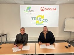 Le Club des Entreprises de Carros Le Broc et Véolia renouvellent la convention TRI&CO 